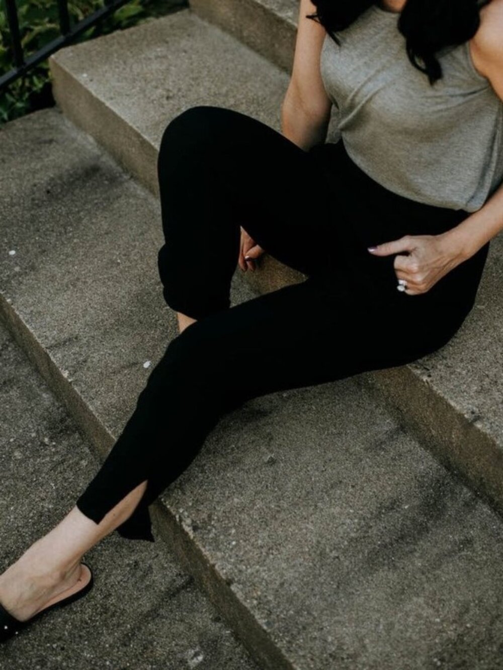 Ethically Made Breezy Cotton Summer Comfy Pants Black XL NWT